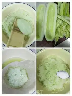 Make Fresh egg cucumber bag step 1