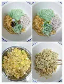 Make Fresh egg cucumber bag step 4