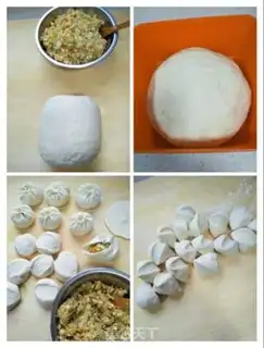 Make Fresh egg cucumber bag step 6