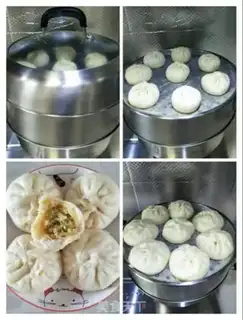 Make Fresh egg cucumber bag step 7