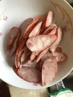 Make A red sausage step 1