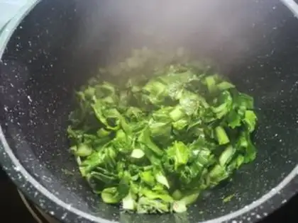 Make Chicken blood soup step 6