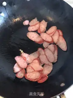 Make A red sausage step 2