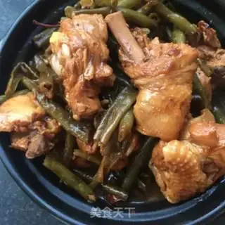 Make Sour bean horned chicken leg step 20