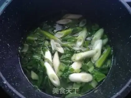 Make Chicken blood soup step 7