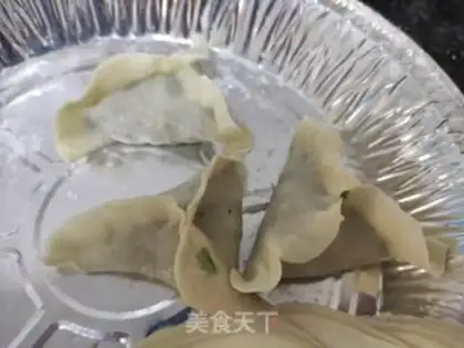 Make Scrambled egg dumplings step 5
