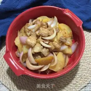 Make Five flowers for onion chips step 10