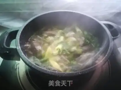Make Chicken blood soup step 8
