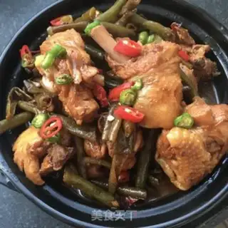 Make Sour bean horned chicken leg step 22