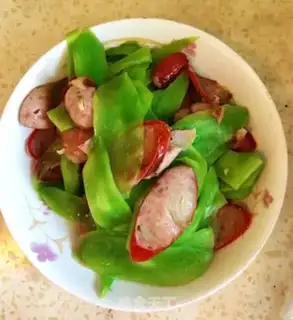 Make A red sausage step 5