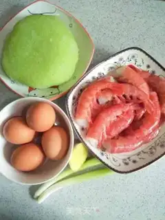 Make Pork eggs and shrimp varnish step 1
