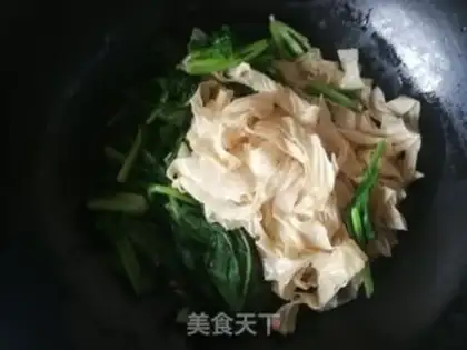 Make Spinach tofu step 5