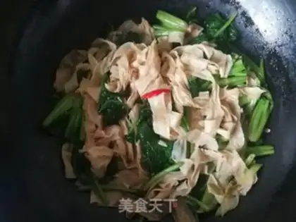 Make Spinach tofu step 7