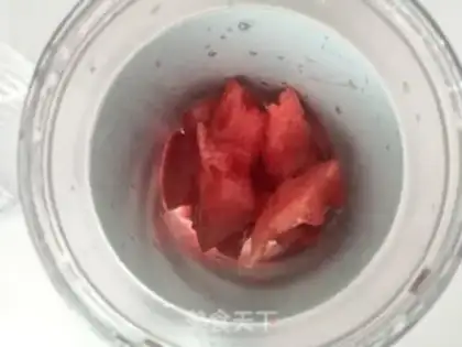 Make Watermelon juice step 2