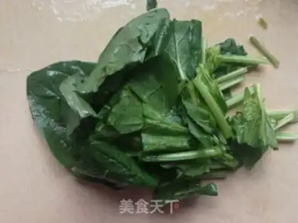 Make Potato spinach step 0