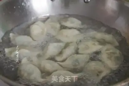Make Scrambled egg dumplings step 6