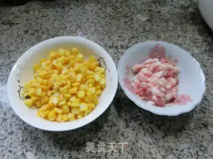Make Five bouquets of corn step 0