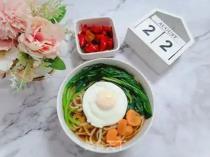Make Birthday noodles step 11