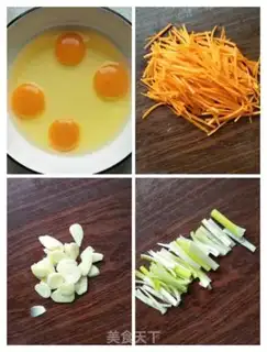 Make Pineapple carrotd eggs step 2