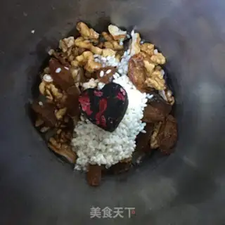 Make walnut raisin step 3