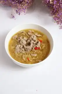 Make Sour, spicy cow soup step 5