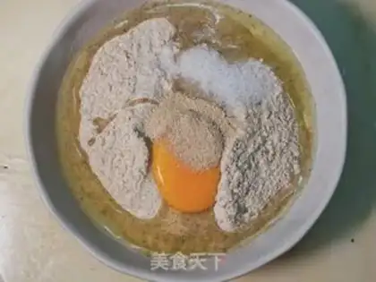 Make All wheat red sugar cinnamon step 0