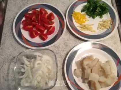 Make Indian curry steak step 1