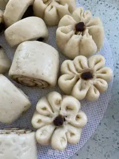 Make Flower bean sandbags step 7