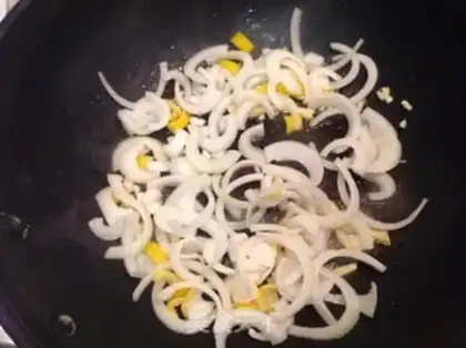 Make Indian curry steak step 3