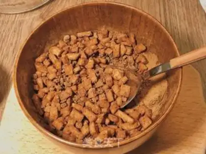 Make All wheat red sugar cinnamon step 4