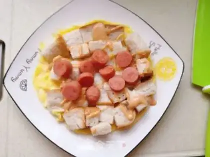 Make Egg toast step 8