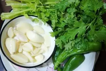 Make Spicy garlic step 3