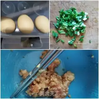 Make Meatloaf onion fried eggs step 0