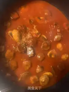 Make Meatballs, mushroom noodles step 3