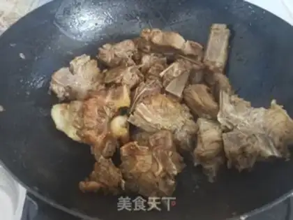 Make Pork bone and soybeans step 6