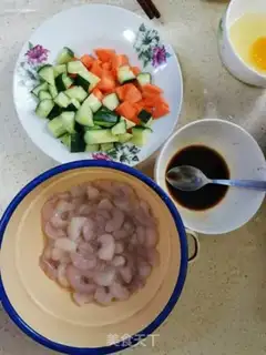 Make Three-colour shrimp step 0