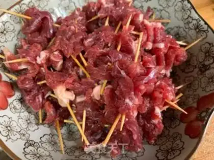 Make Toothpick beef step 3