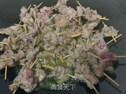 Make Toothpick beef step 5