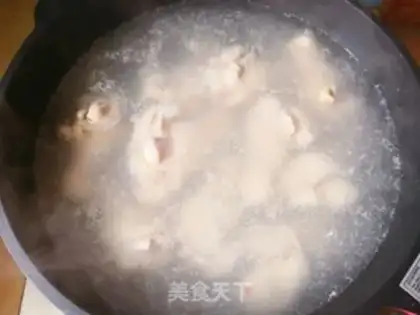 Make Red chicken legs step 1