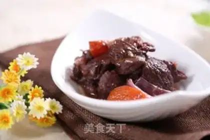 Make Red tomato lamb step 5