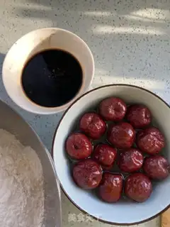 Make Red sugar step 0
