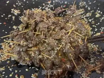 Make Toothpick beef step 9