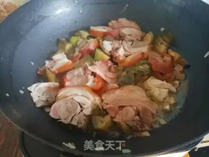 Make Go back to the elbow and cook eggplant step 7