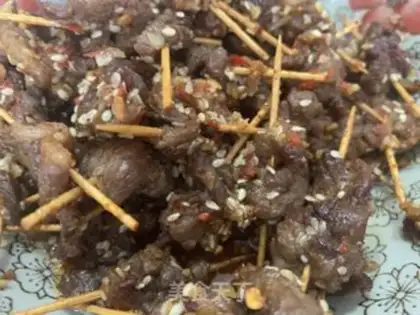 Make Toothpick beef step 11