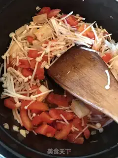 Make Sour soup, fat cow step 3