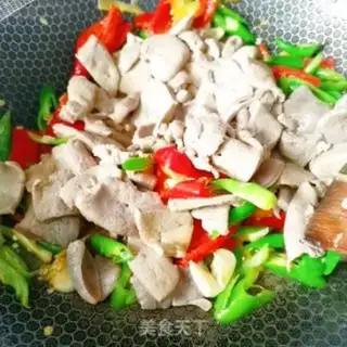 Make Twin peppers, pork liver step 9