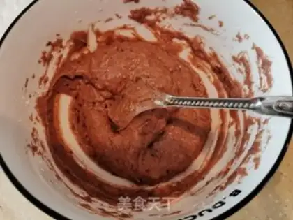 Make Sweet red bean rice cake step 1