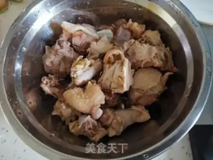 Make Stupid chicken stew of potatoes step 2