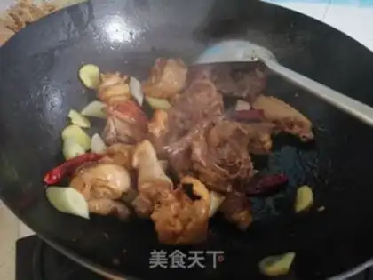 Make Stupid chicken stew of potatoes step 7
