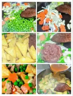 Make Homemade pea tofu step 5